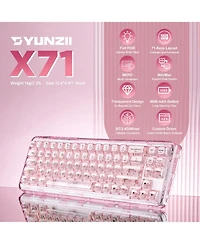 Lisen X71 71-Key Mechanical Pbt Keycap Set