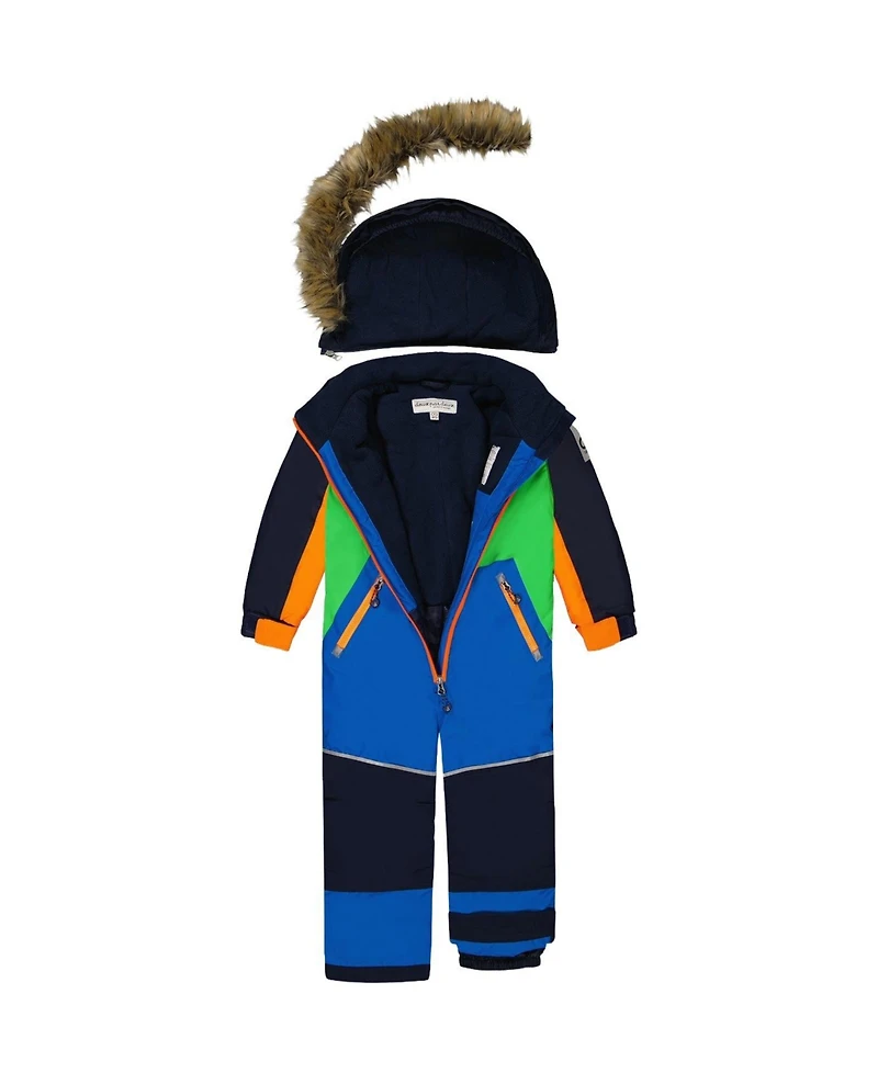 Deux par Toddler Boys ( 2T To 5T ) One Piece Discover Snowsuit