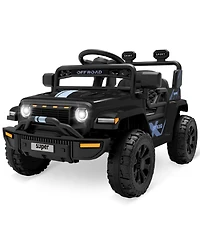 homfan 12V Ride On Truck with Remote Control and Led Headlights, Ages 3-5
