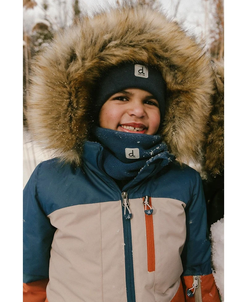 Deux par Toddler Boy (2T-5T) Two Piece Play Snowsuit with Bear Print Pants