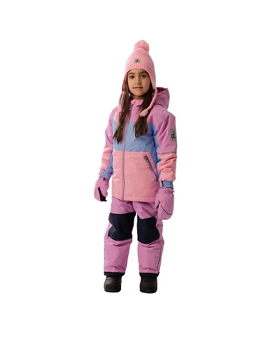Deux par Deux Little and Big Girl (6 -14) Light Weight Two Piece Chill Snowsuit