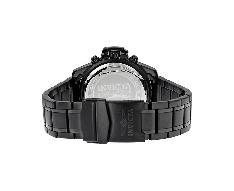 Invicta Men's 11290 Pro Diver Quartz Chronograph Black Dial Watch