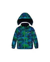 Deux par Deux Toddler Boy (2T-5T) Two Piece Play Snowsuit Checkered Print with Pants