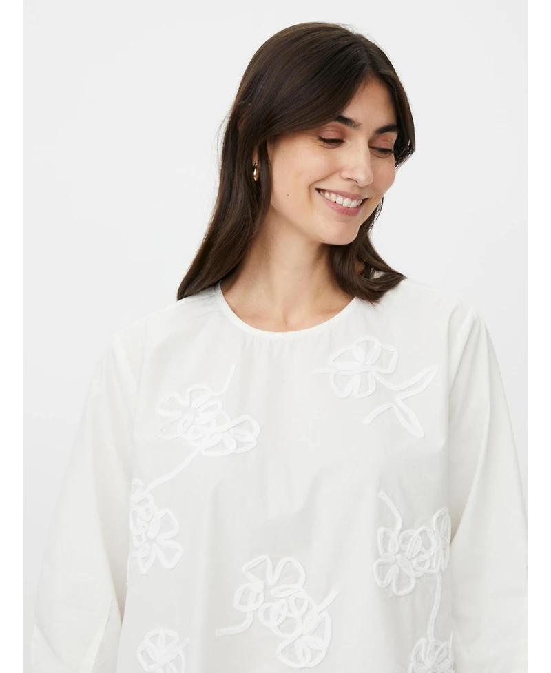 Masai Copenhagen Women's MaDrenithra Embroidered Blouse