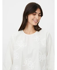 Masai Copenhagen Women's MaDrenithra Embroidered Blouse