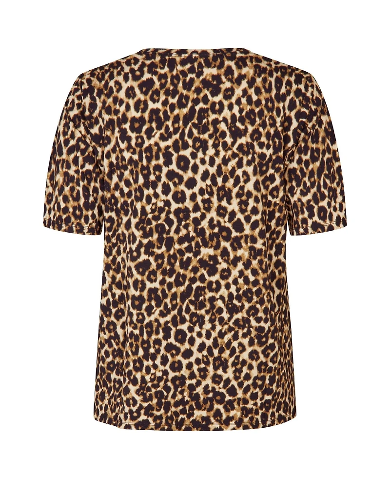 Masai Copenhagen Women's MaButta Leopard Print Top