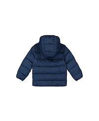 Deux par Toddler Unisex ( 2T To 5T ) Winter Jacket Adapted for Car Seats Dark