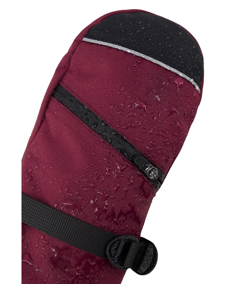 Deux par Kids&baby(2-5) Toddler Boy Teknik Winter Mittens Burgundy