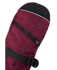 Deux par Kids&baby(2-5) Toddler Boy Teknik Winter Mittens Burgundy