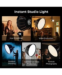 SmallRig Fp-60 23.6x15.7" Quick-Setup Folding Parabolic Softbox with Bowens Mount