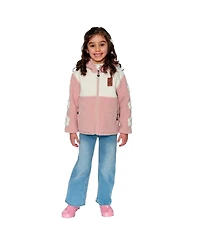 Deux par Deux Toddler Girl (2T-5T) Reversible Mid-Season Jacket