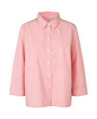 Masai Copenhagen Women's MaIsalina Striped 3/4 Sleeve Shirt