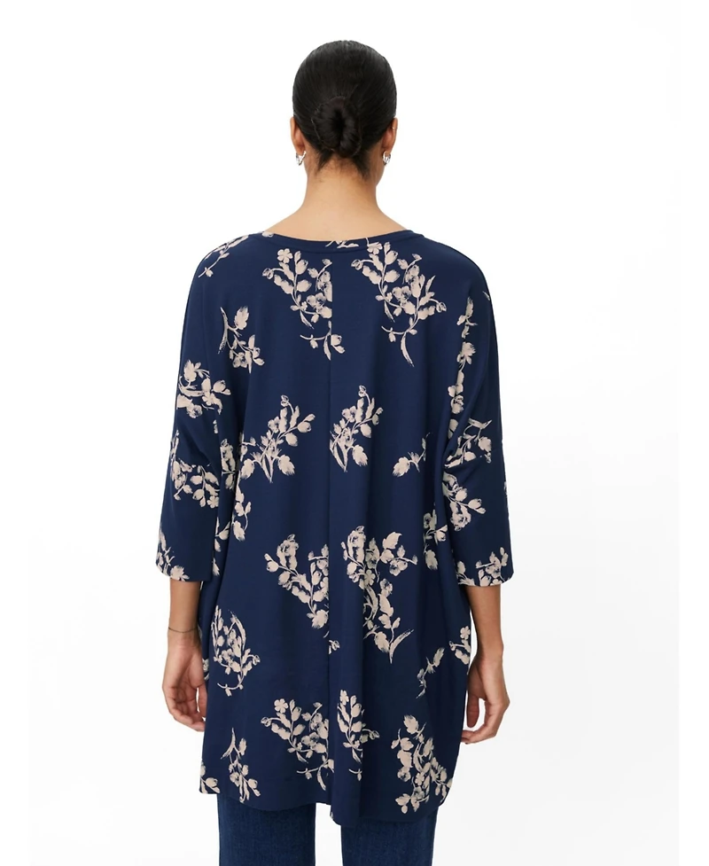 Masai Copenhagen Women's MaGabini Floral 3/4-Sleeve Tunic Top
