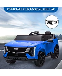 homfan 24V 2-Seater Licensed Luxury Suv Electric Ride-On Truck with Remote Control, Ages 3-8