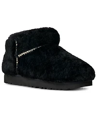 Ugg Women's Classic Ultra Mini Fluffed Round Toe Booties