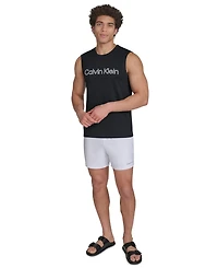 Calvin Klein Men's Logo Rash Guard