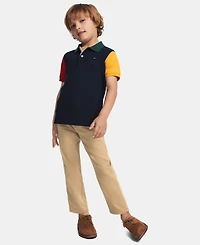 Tommy Hilfiger Toddler and Little Boys Flat-Front Stretch Chino Pants