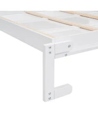 Streamdale Furniture Queen Size Murphy Bed Wall Bed with Shelves