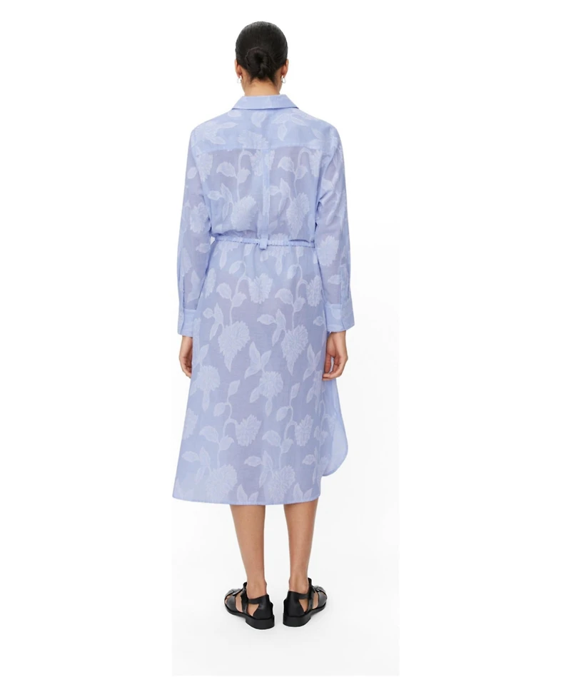 Masai Copenhagen Women's MaNivalina Floral Midi Shirt Dress
