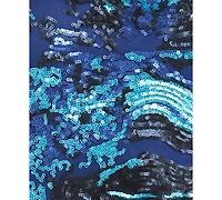 Morgan & Company Juniors' Racer Back Sequin Dress