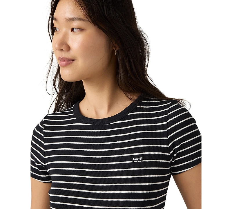 Levi's Women's Hayes Slim-Fit Short-Sleeve Crewneck T-Shirt