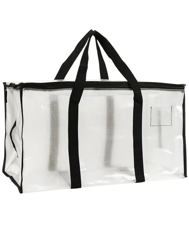 Piscifun 15x27x13 Inch Lockable Zipper Storage Bag For Camping Travel Moving Dorm