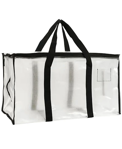 Piscifun 15x27x13 Inch Lockable Zipper Storage Bag For Camping Travel Moving Dorm