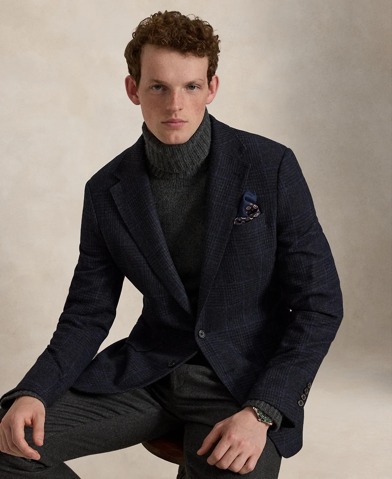 Polo Ralph Lauren Men's Modern-Fit Glen Plaid Sport Coat