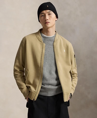 Polo Ralph Lauren Men's Double-Knit Flight Bomber Jacket