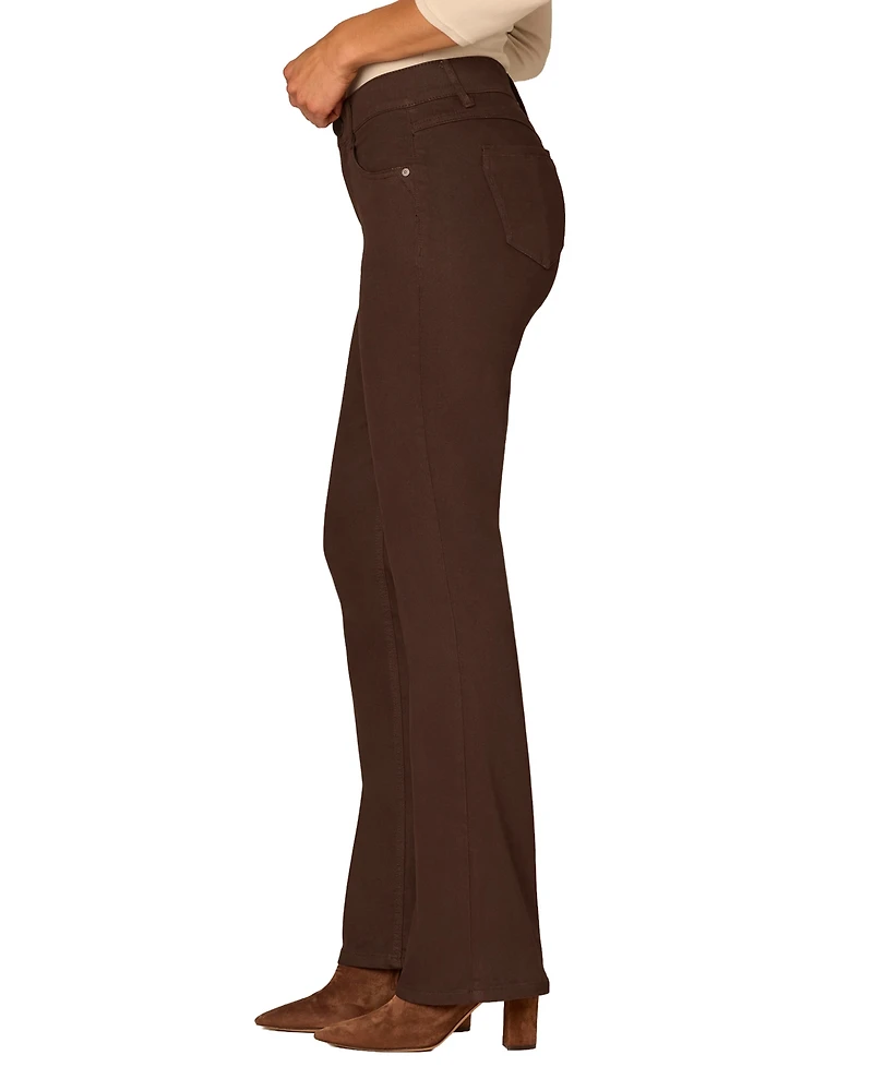 Democracy Petite Mid-Rise Cuffed Ankle Skimmer Jeans