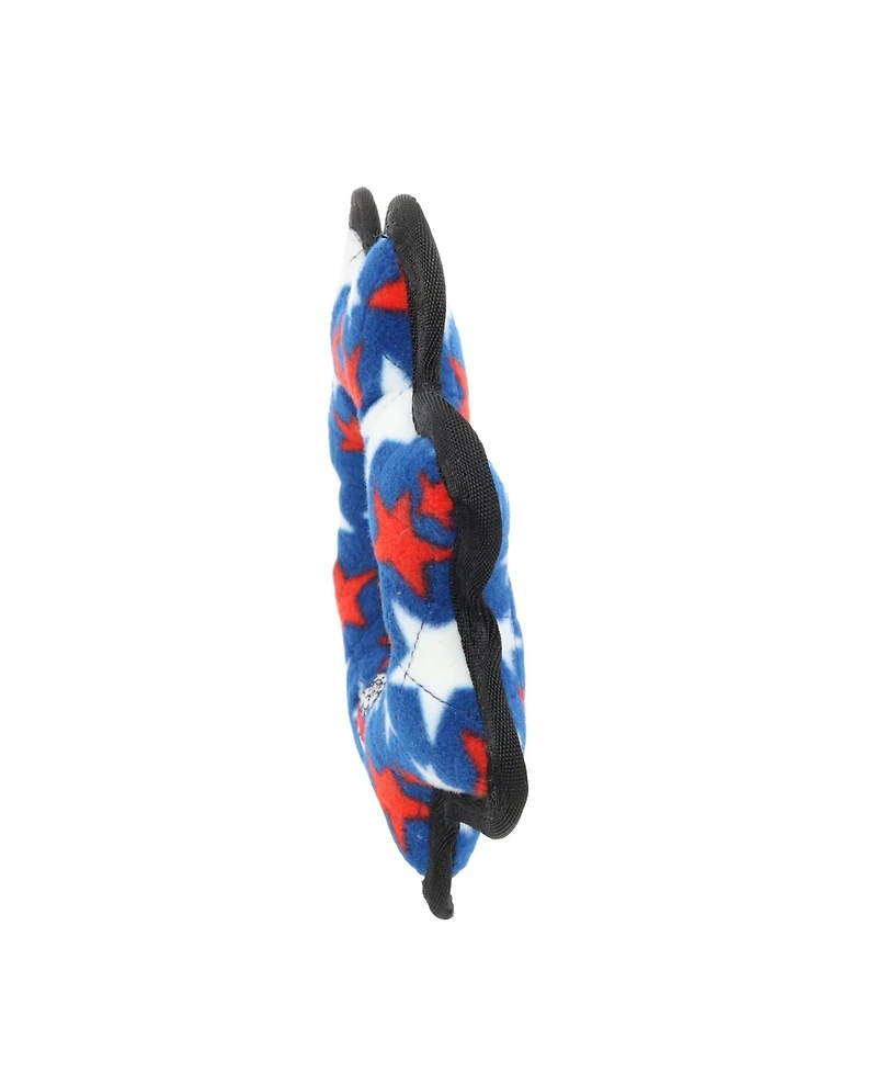 Tuffy Medium Gear Ring Star, Plush Squeaky Dog Toy