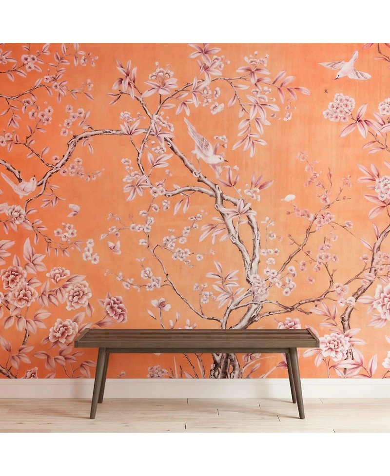 Sunset Living Furniture Mid-Century Modern Full-Size Bench