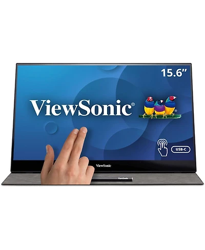 ViewSonic TD1655 15.6" Ips Full Hd Multi-Touch Usb Type-c Portable Monitor