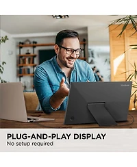 ViewSonic VA1653 15.6" Ips Full Hd Portable Usb-c Monitor