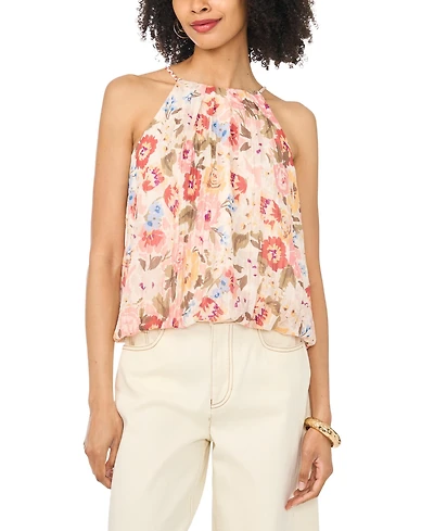 Vince Camuto Women's Halter Neck Bubble Top