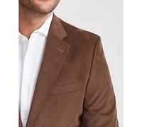 Nautica Men's Modern-Fit Solid Stretch Corduroy Elbow Patch Sport Coat