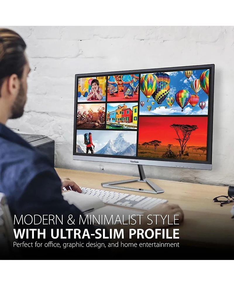 ViewSonic VX2276-smhd 22" 16:9 Full Hd Ips Led Monitor