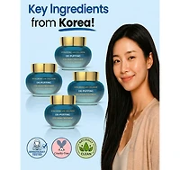 Lovery Hyaluronic De-Puffing Eye Cream - Korean Skincare Hydrating Eye Treatment