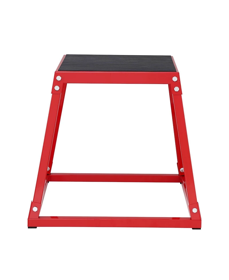 Vevor 18" Plyometric Jump Box Fitness Exercise Plyo Box Step Cross Antislip