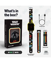 Space Invaders My Play Watch - Retro Gaming Smartwatch with Built-in Space Invaders Game