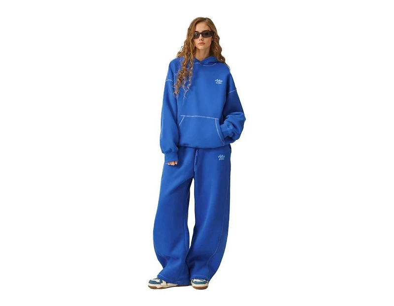 Aelfric Eden Women's Cloud Essential Fleece Pullover Hoodie Super Baggy Set