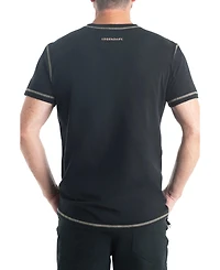 Legendary Whitetails Mens Maverick Slub Henley Short Sleeve Shirt