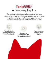 Tonies Tonieplay Bluey Screen-Free Audio Game, Ages 3+