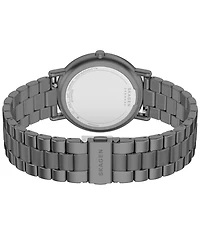 Skagen Men's Signatur Quartz Three-Hand Gunmetal Stainless Steel Watch 40mm