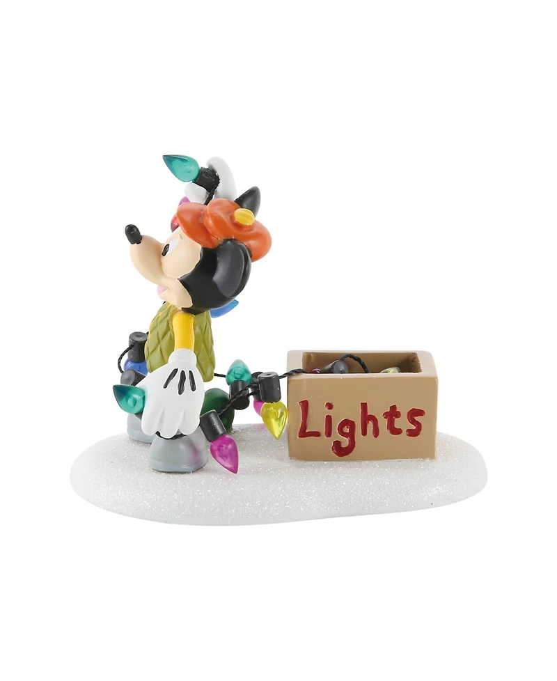 Department 56 Mickey Lights Up Christmas