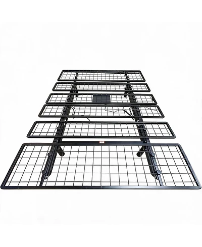 homfan Foldable Metal Platform Bed Frame