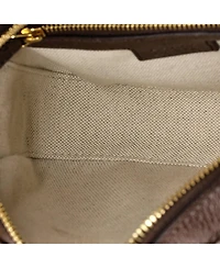 Pre-Owned Gucci Mini Ophidia Flap Shoulder Bag Gg Coated Canvas