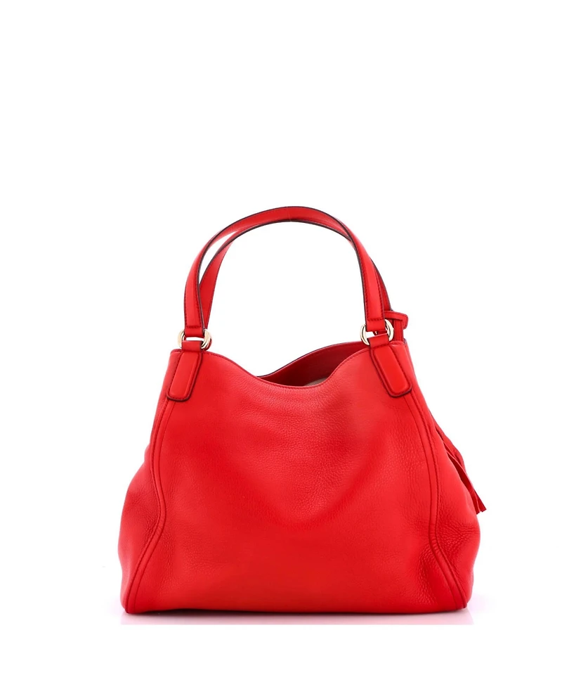Pre-Owned Gucci Medium Soho Shoulder Bag Leather