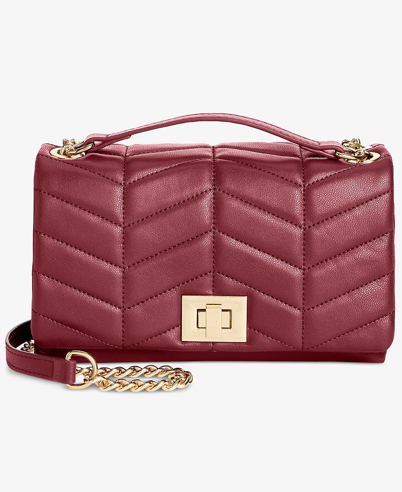 I.n.c. International Concepts Quilted Crossbody Shoulder Bag, Macy's Exclusive