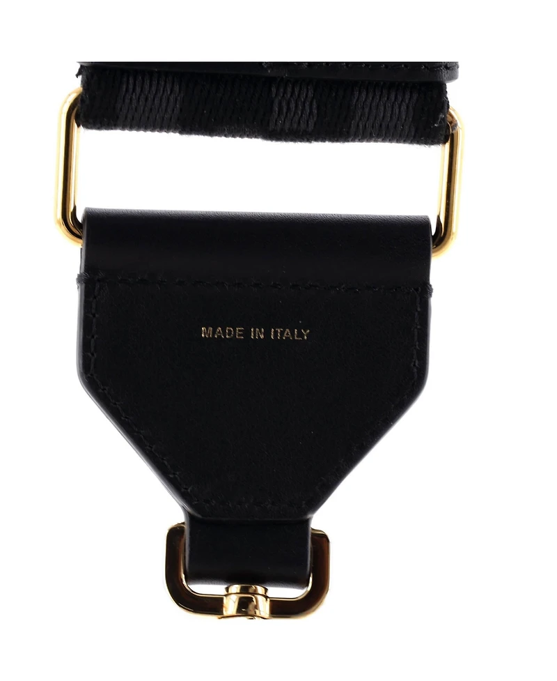 Pre-Owned Fendi Strap You Shoulder Strap Zucca Canvas with Leather